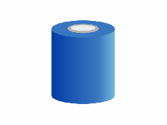 Термотрансферная лента resin textile голубая - купить