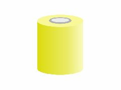 Термотрансферная лента resin textile желтый - купить
